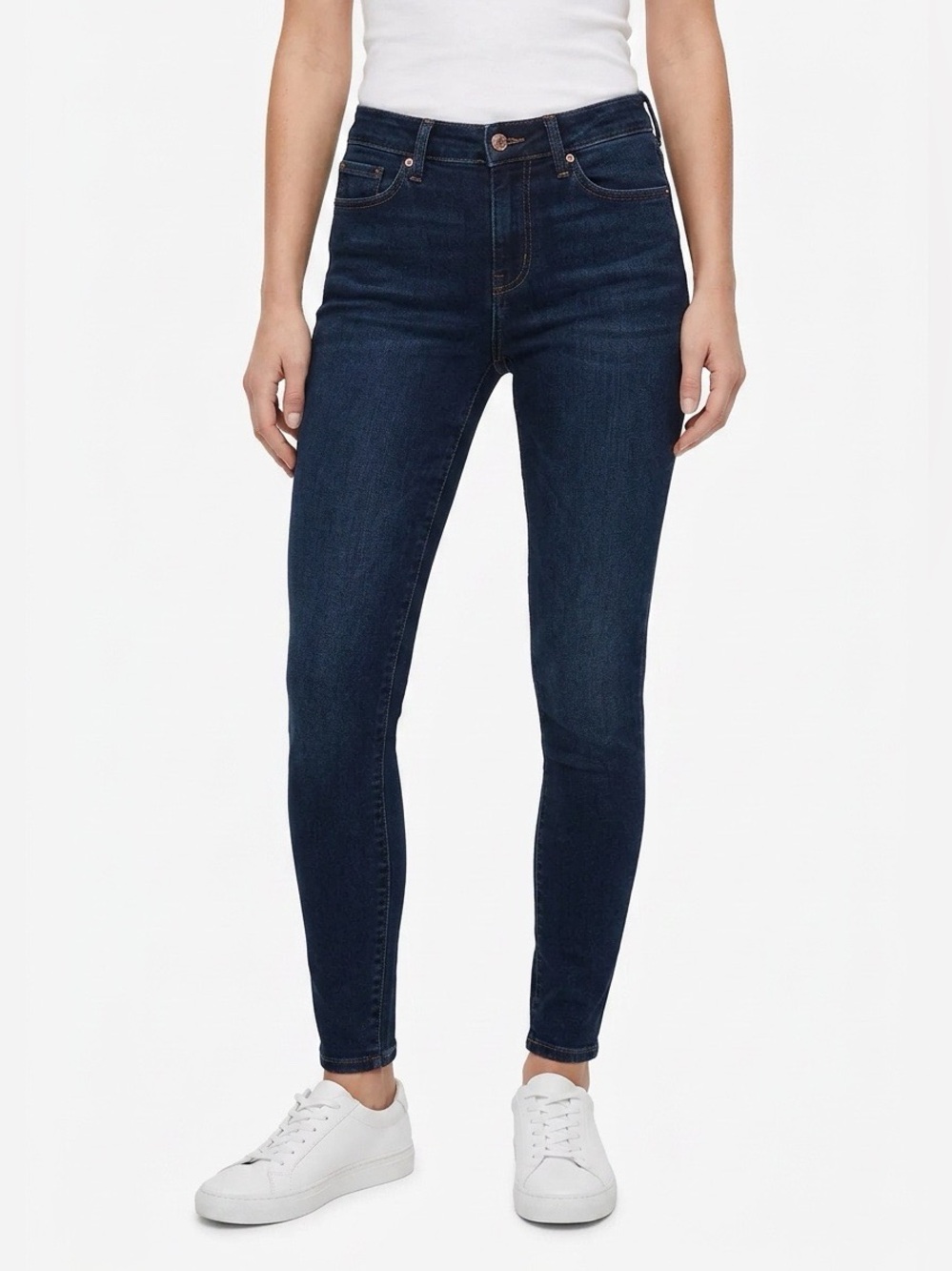 Levi’s Women's Dark Wash Mid-Rise Skinny Jeans